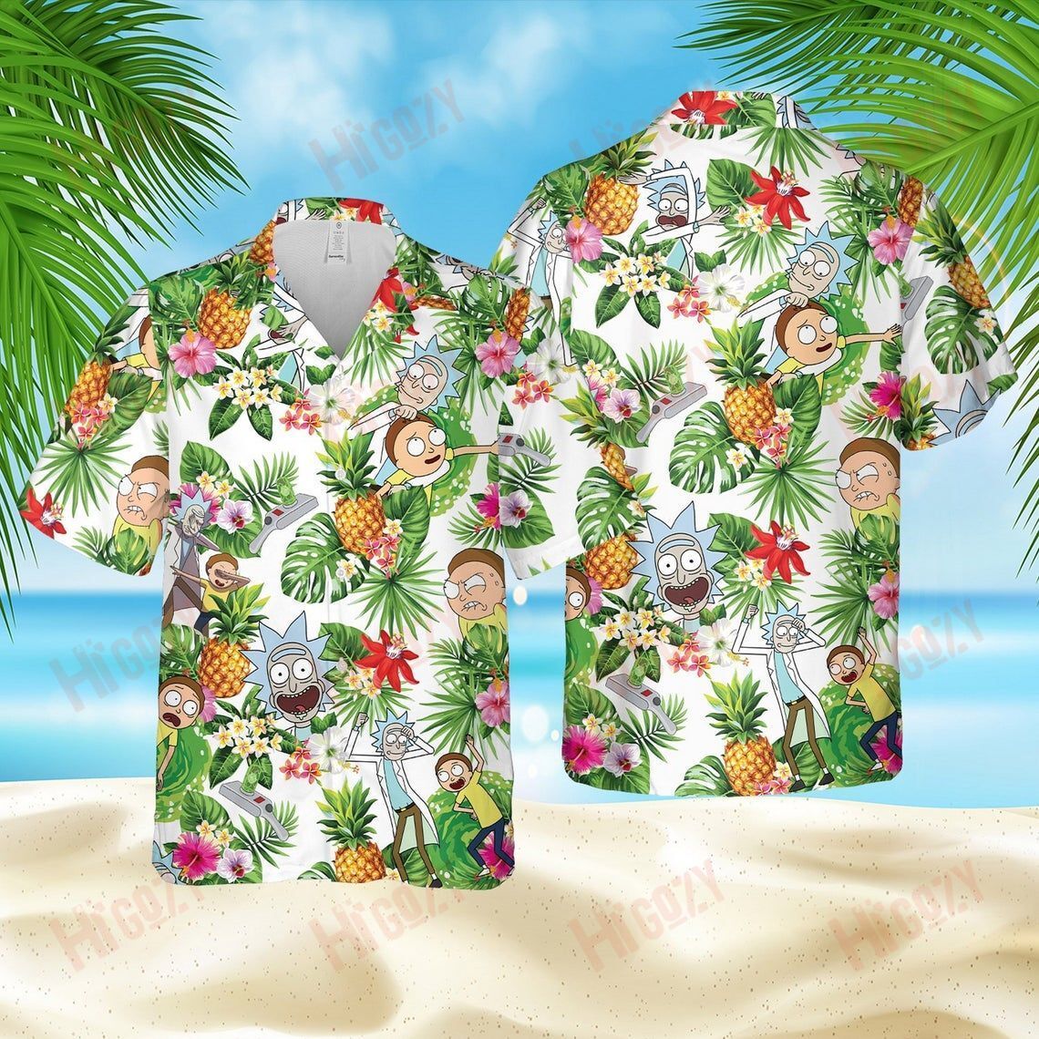 Rick And Morty Pineapple Aloha For M &hellip;