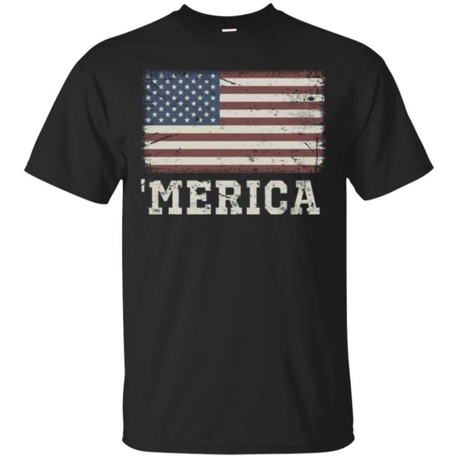 AGR Vintage USA Flag ‘Merica T-Shirt