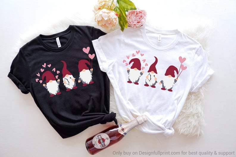 Gnomes Valentine Valentine Shirts Va …