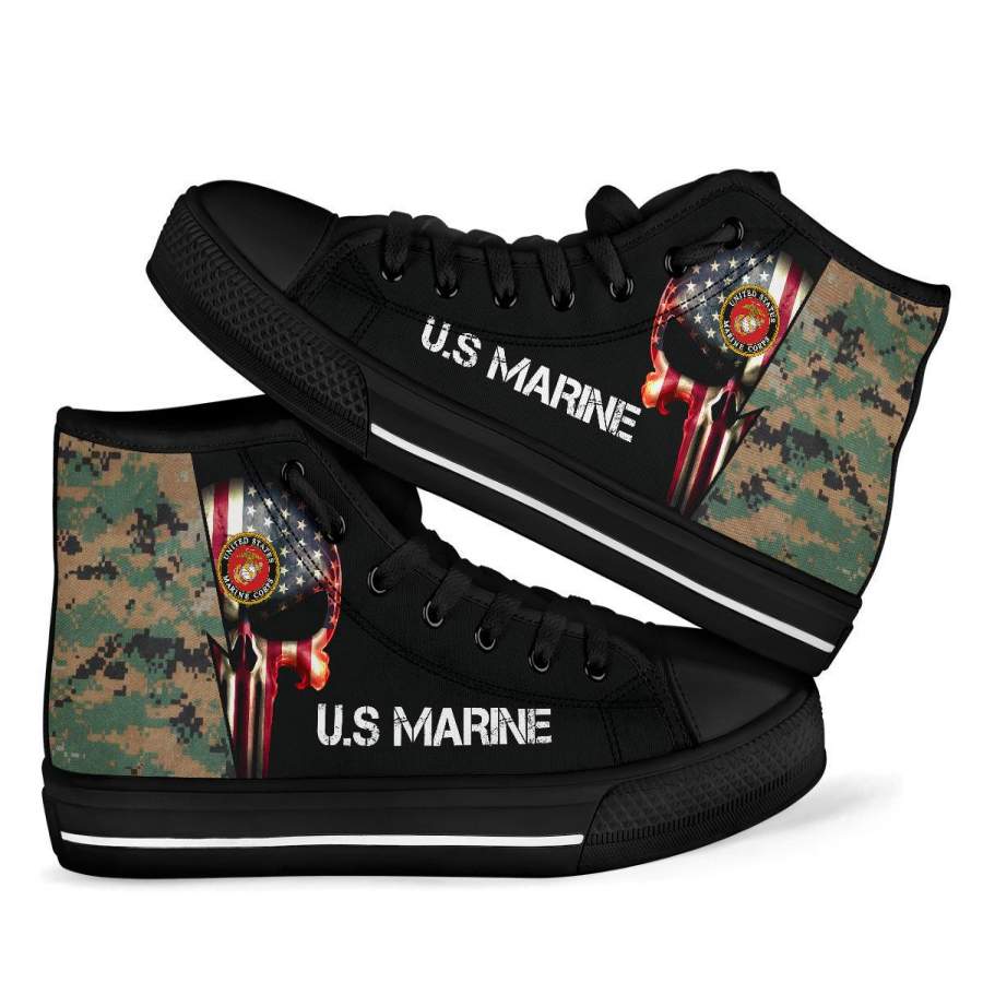 USMC Marine US High Tops Shoes