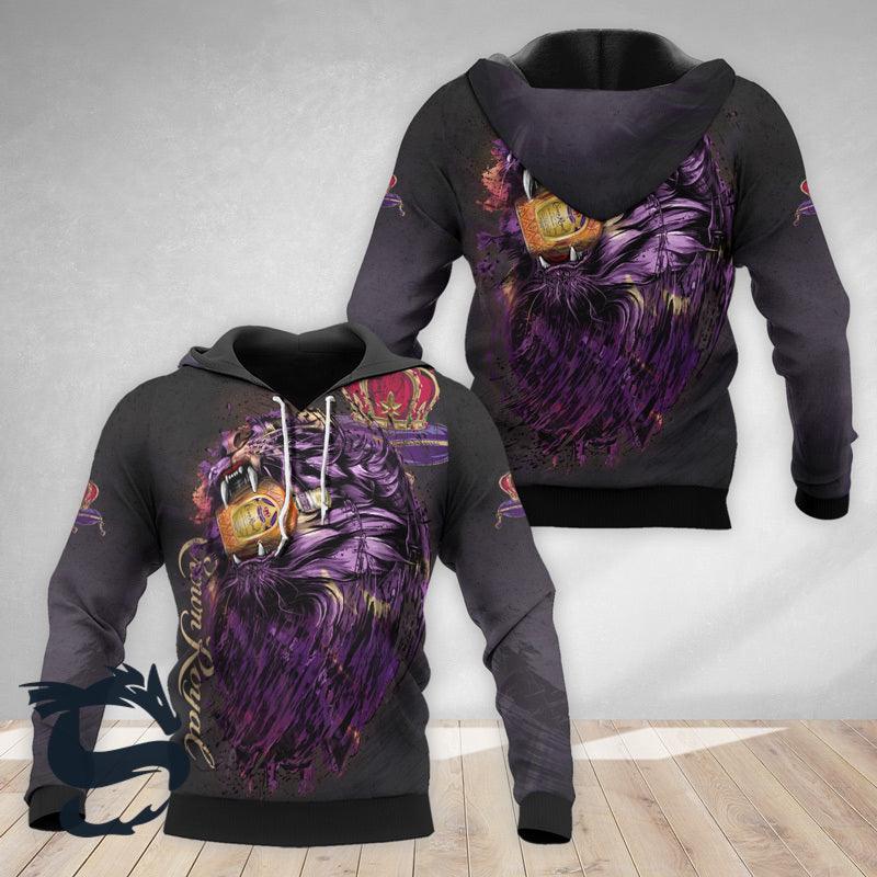 The Roaring Lion Crown Royal Hoodie & Zip Hoodie
