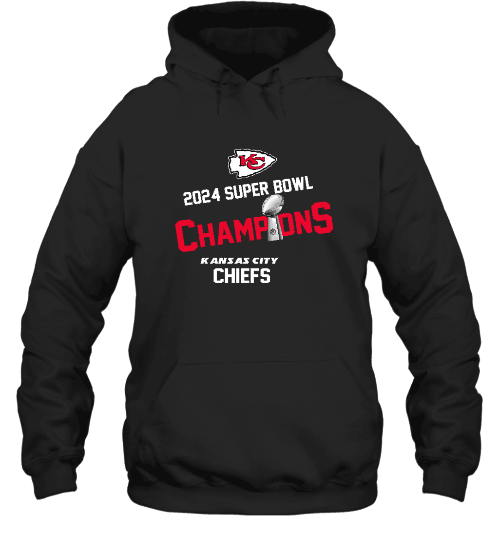 Kansas City Chiefs Champions 2024 Vintage Unisex 2D Hoodie