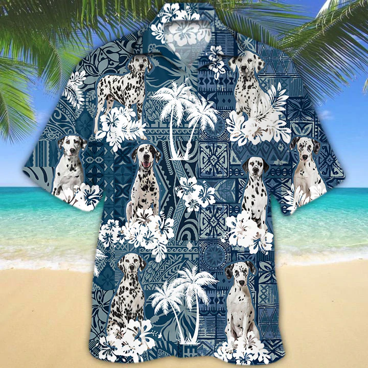 Dalmatian Hawaiian Shirt