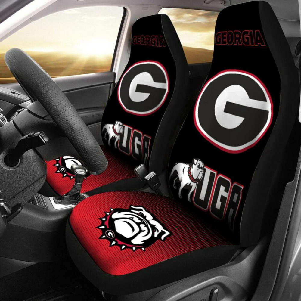 Georgia Bulldogs Car Seat Cover Set For Fan Gift CSC1830