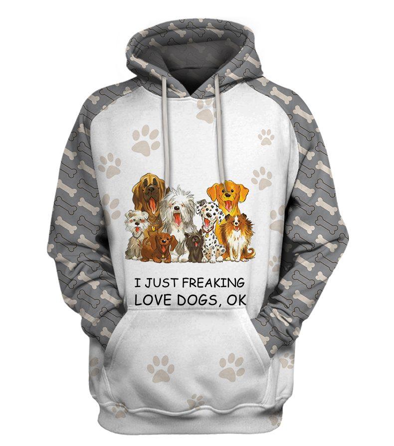 I Just Freaking Love Dogs Puppies Lo …