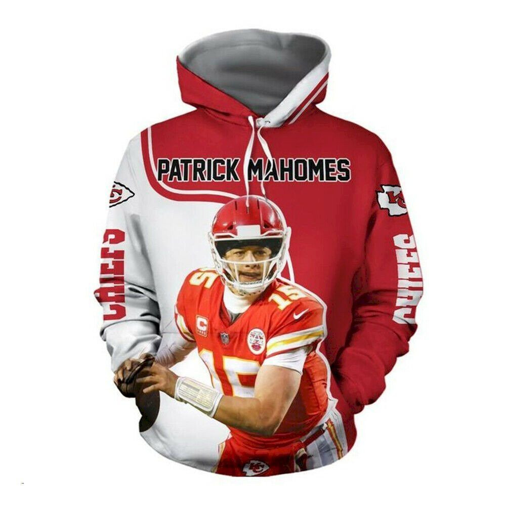 Patrick Mahomes Kansas City Chiefs 25 Unisex 3D Hoodie Gift For Fans