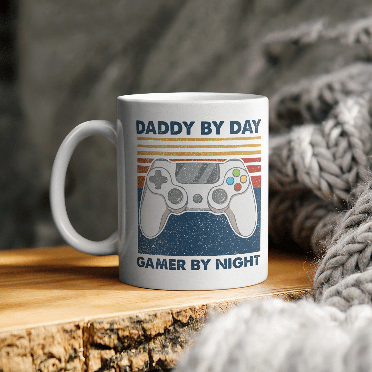 Gamer Dad Mug, Daddy By Day Gamer By Night, Funny Dad Saying, Gamer Dad Gift, Father'S Day Mug, Father'S Day Gift Alwaysky x Father's Day 2024