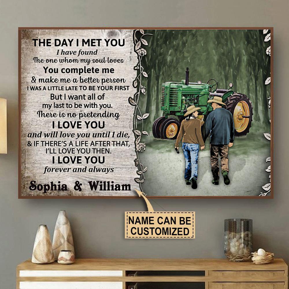 Personalized Tractor Young The Day I …