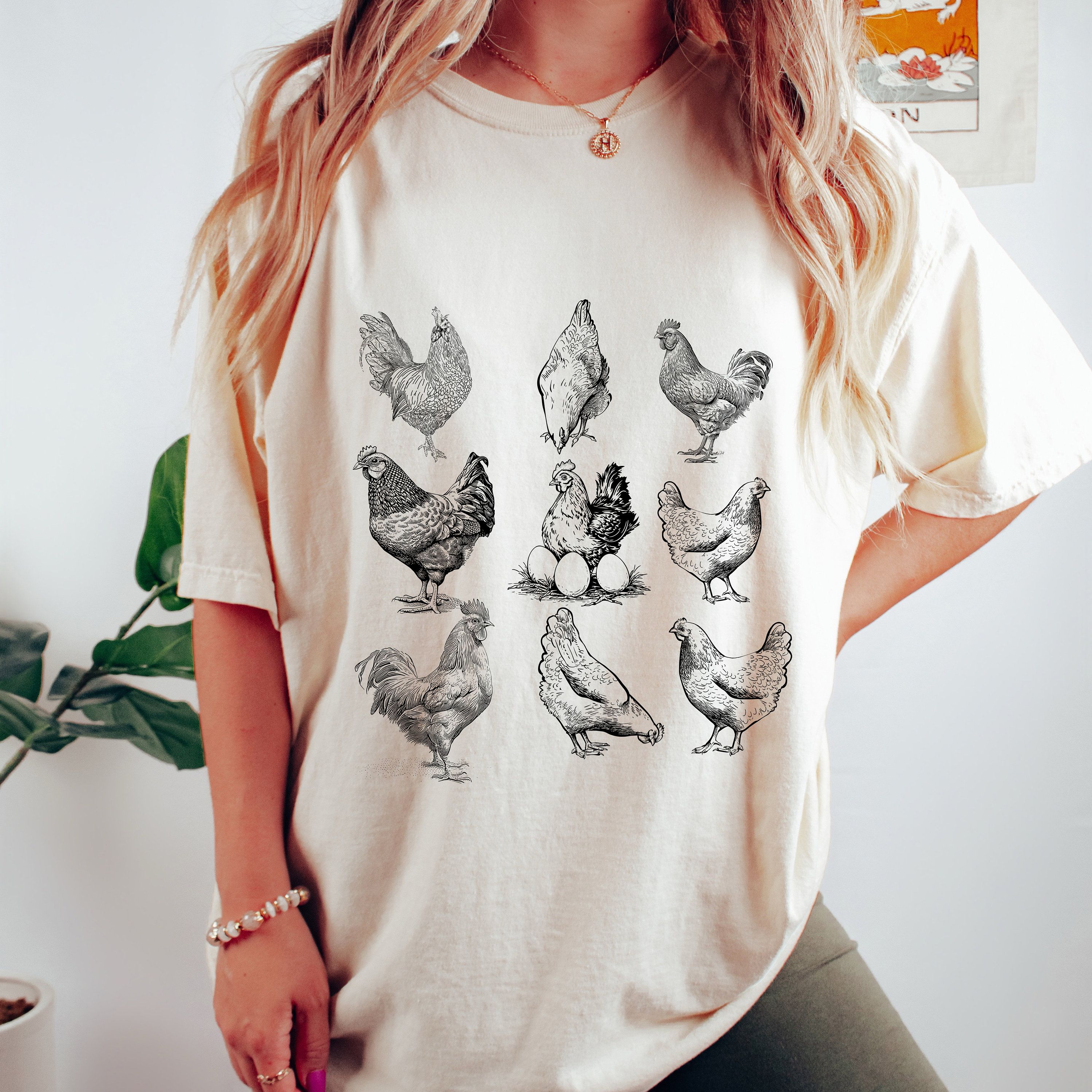 Shirt Ideas, Vintage Chickens PNG Su …