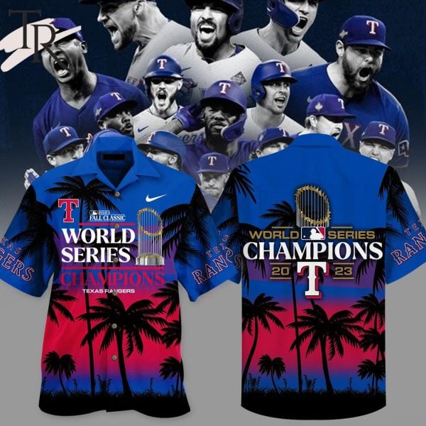 Texas Rangers World Series 2023 Champions Mlb 3D Hawaiian Shirt