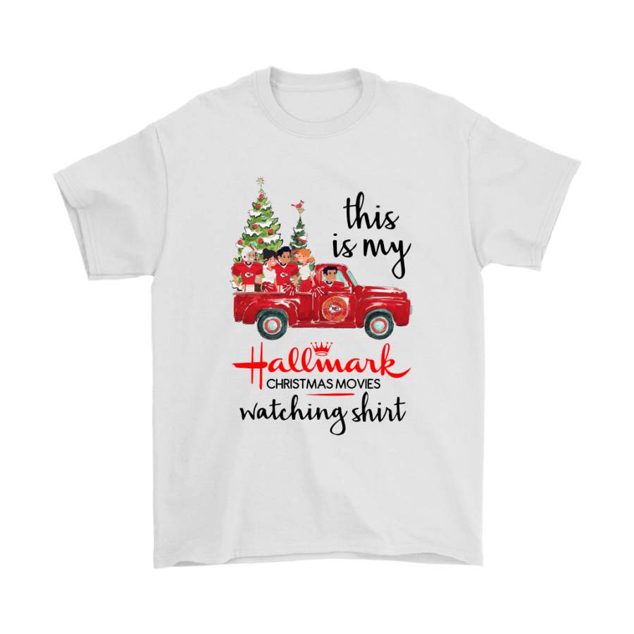 Kansas City Chiefs My Hallmark Christmas Movies Watching Shirts