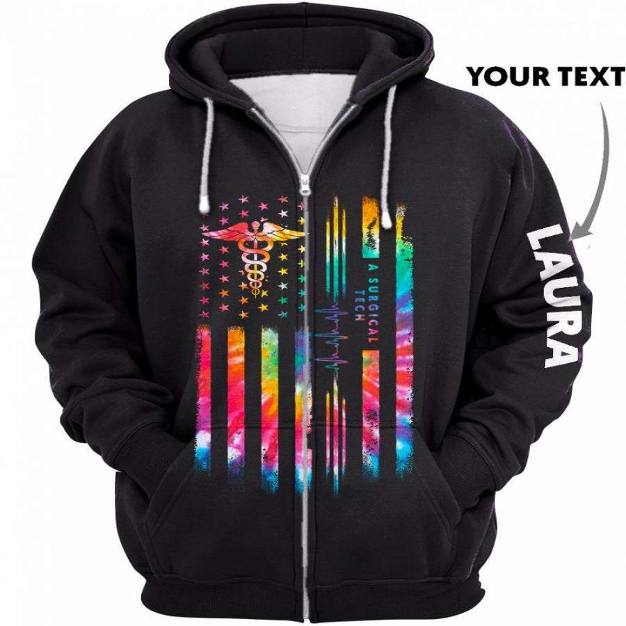 New Personalized  Tie Dye Flag A SUR &hellip;