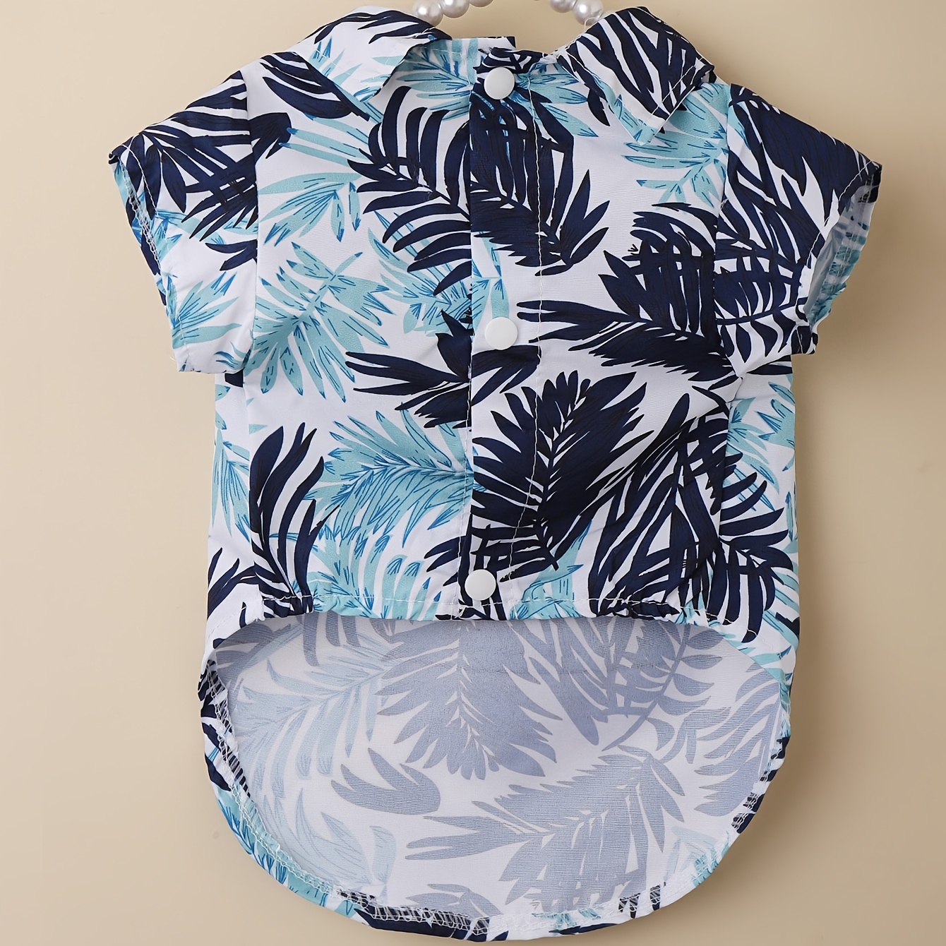 Summer Ready: Leaf Print Dog T-Shirts for Medium & Large Dogs – Pet Apparel