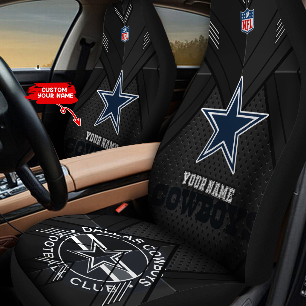 Dallas Cowboys Personalized Car Seat Cover Set CSC7575