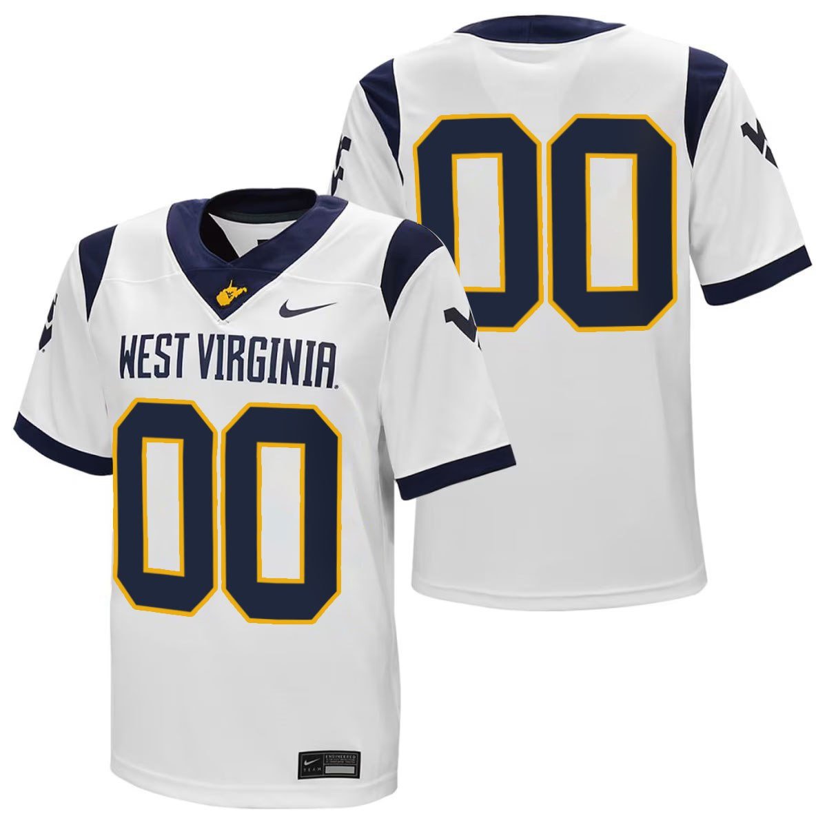 West Virginia Mountaineers 2024 Custom Jersey – All Stitched