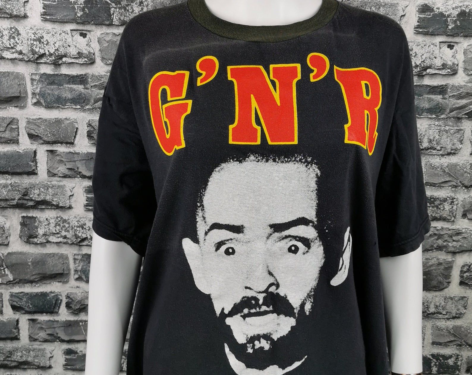 Guns N Roses Charles Manson 80S Vintage T-Shirt / Helter Skelter / Terror / Extremely Rare