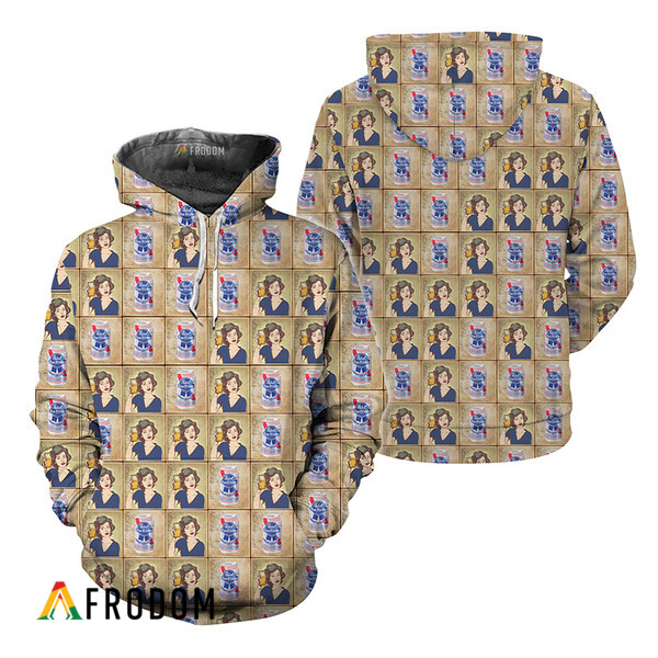 Pabst Blue Ribbon Mom And Beer Hoodie & Zip Hoodie