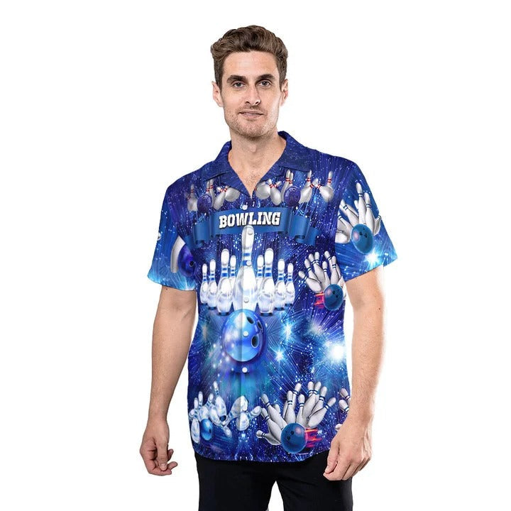 Love Bowling Hawaiian Shirt, Cool Bowling Hawaiian Shirt Summer