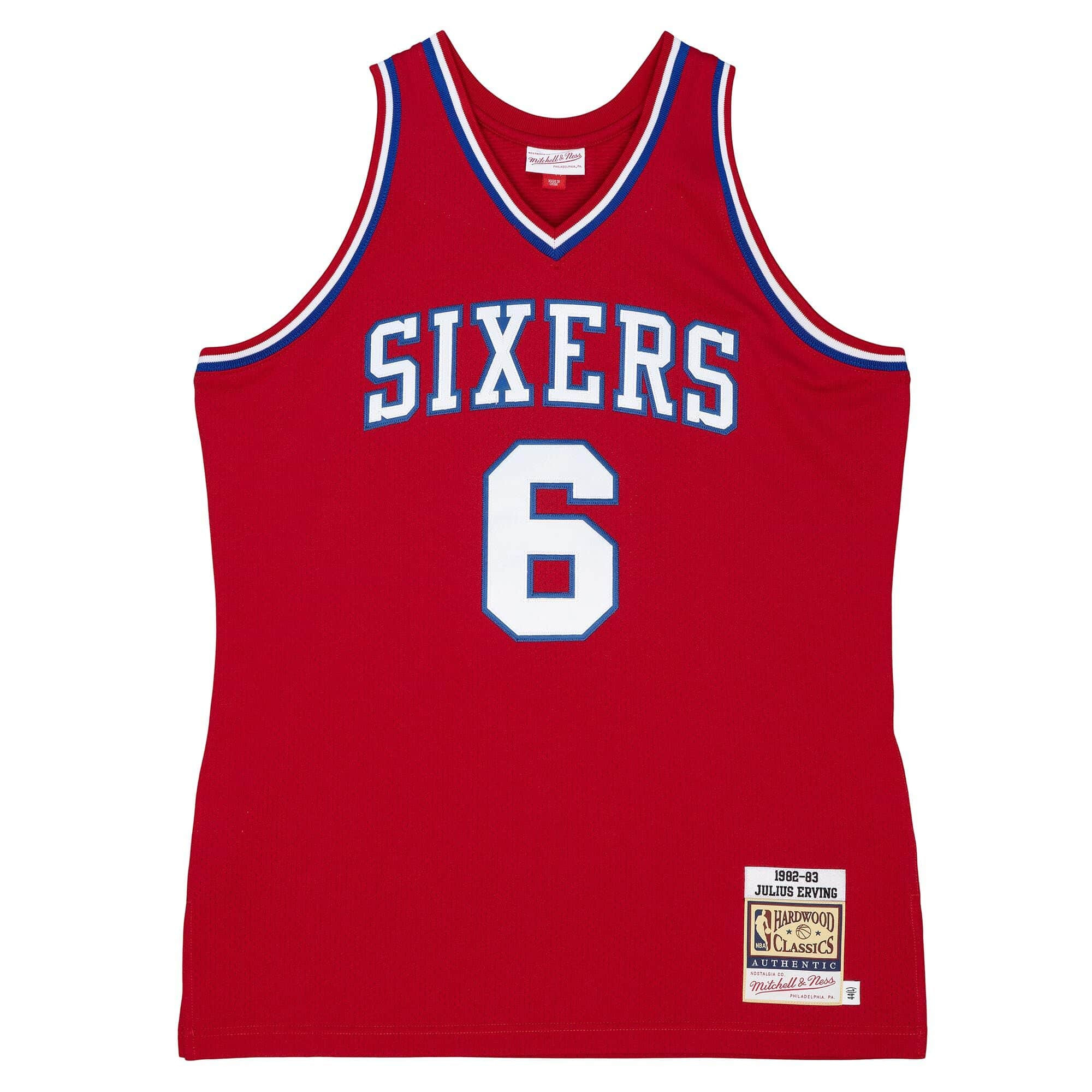 Mitchell & Ness Authentic Julius Erving Philadelphia 76Ers 1982-83 ...