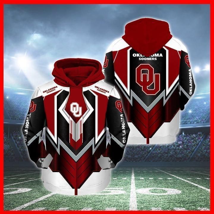 Ncaa Oklahoma Sooners Football 3D T Shirt Hoodie Sweater