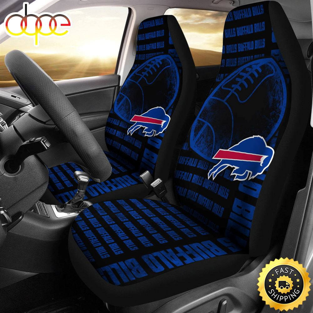 Gorgeous The Victory Buffalo Bills Car Seat Cover Set CSC5108