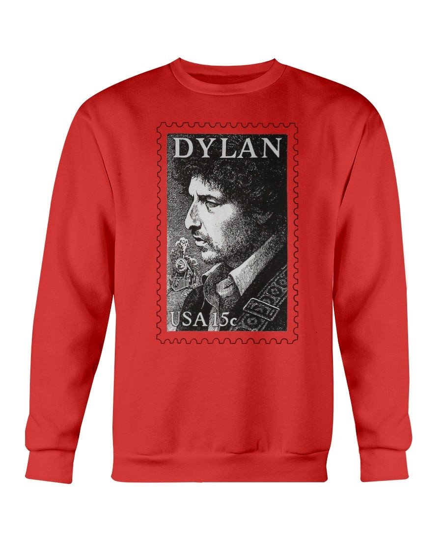 Vintage 80S Bob Dylan Stamp Sweatshirt 081821