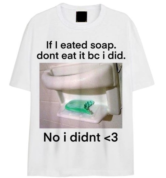 If I Eated Soap No I Didn t Meme Tee Shirt Outfits