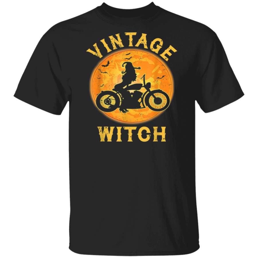 Vintage Witch Vintage Biker T Shirt