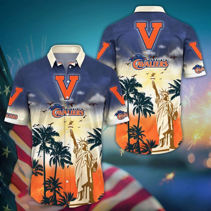 NCAA Virginia Cavaliers Hawaiian Shi …