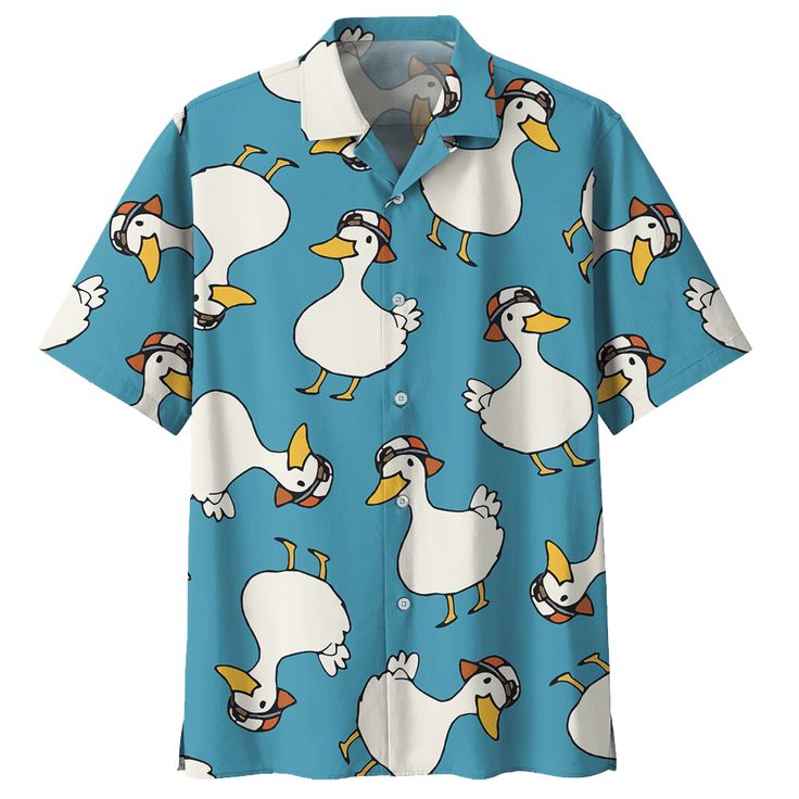 DUCK HAWAIIAN SHIRT, Shirt Outfit Id …