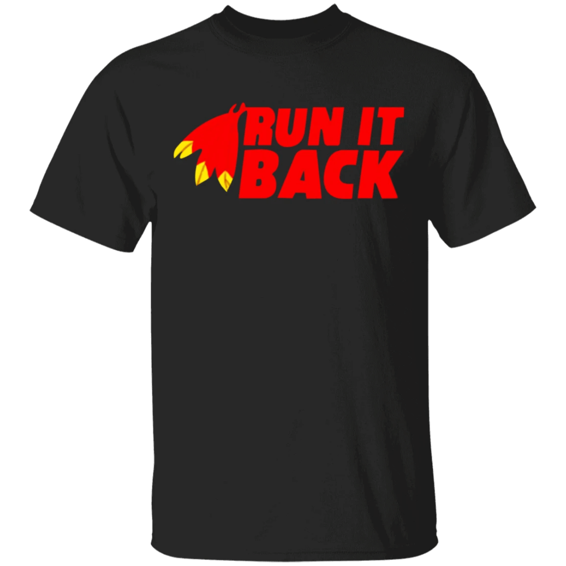 Onlytee - Graphic Tee - Run It Back Chiefs Shirt Kc Chiefs Run It Back Shirt Kansas City Chiefs Championship 2021
