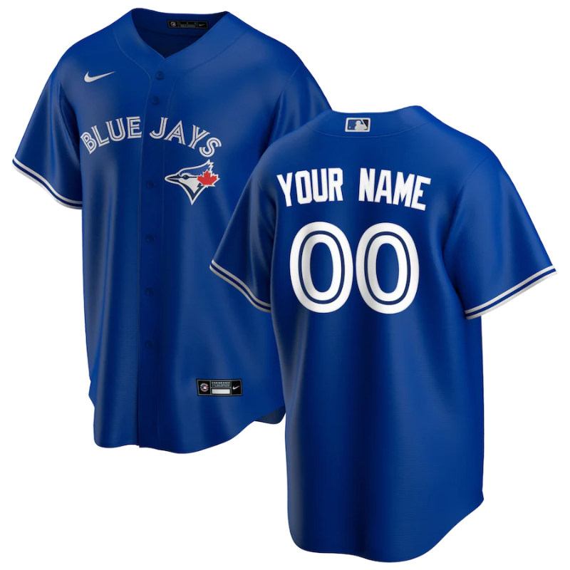 Toronto Blue Jays Team 2022 Custom Jersey Unisex Pro Official Royal