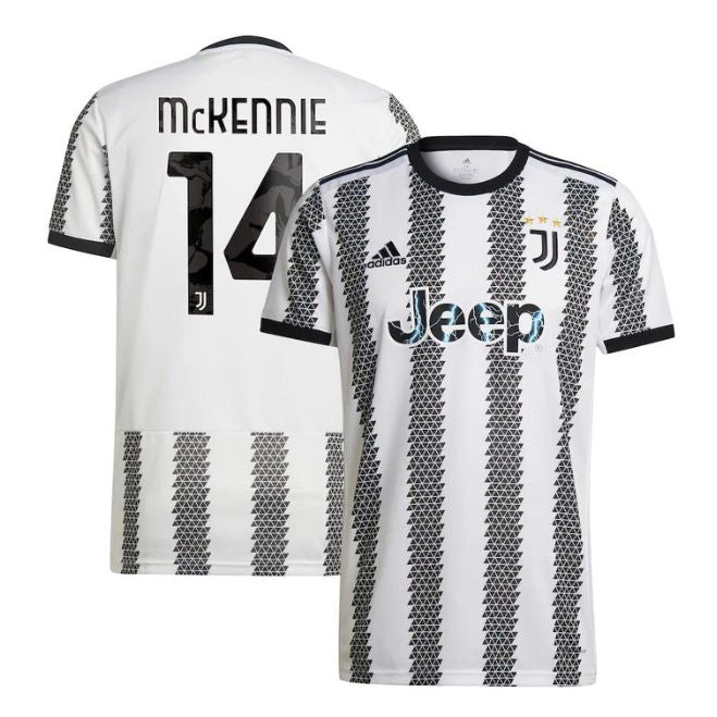 Weston Mckennie Juventus Unisex Shirt 2022/23 Home Player Jersey – White