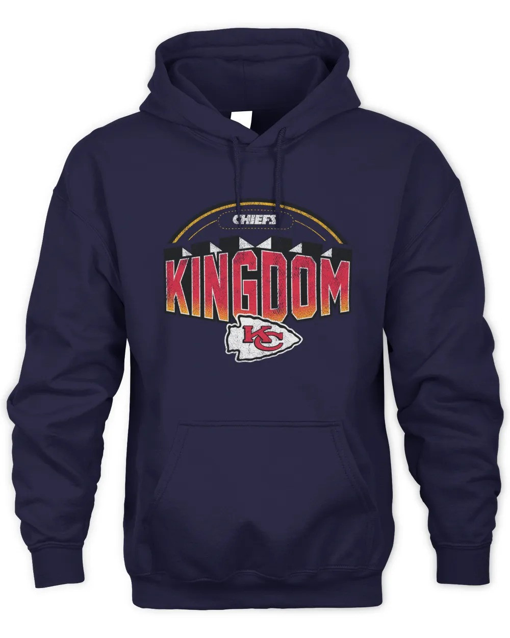 Kansas City Chiefs Logo Regional Franklin 2023 Pullover Hoodie Navy