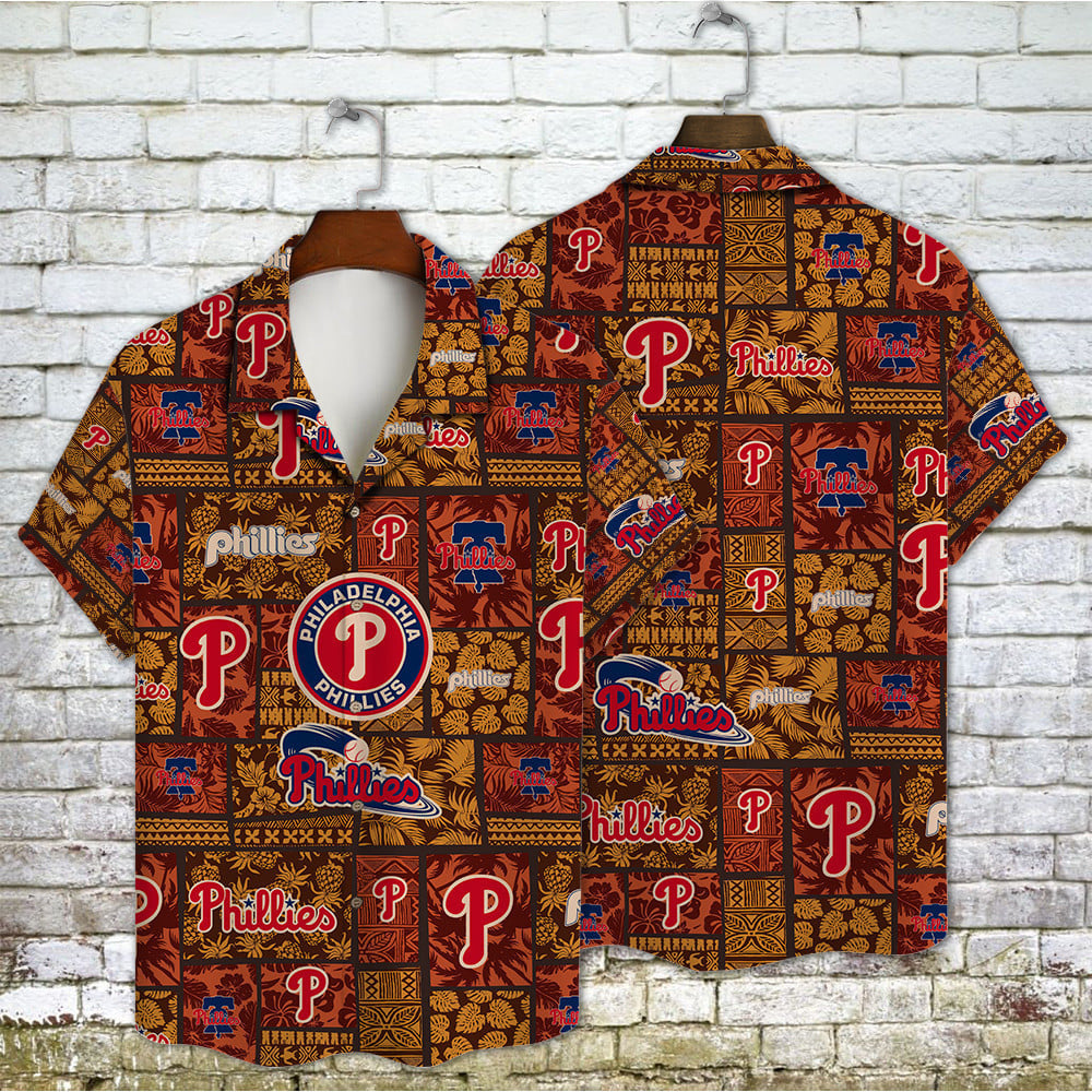 Philadelphia Phillie Major League Baseball 3D Print Hawaiian Shirt Shml