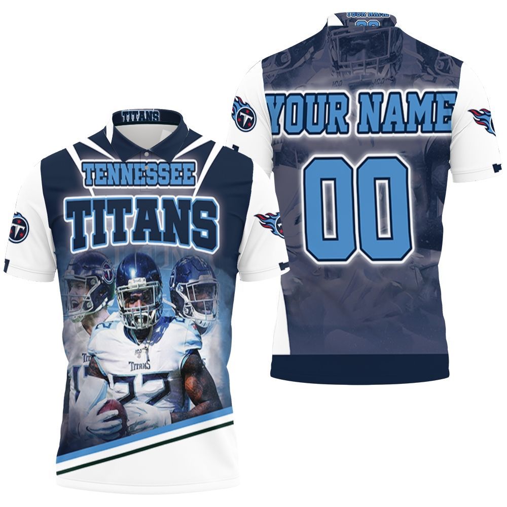 Tennessee Titans Logo Super Bowl 2021 Afc South Champions Personalized Polo Shirt