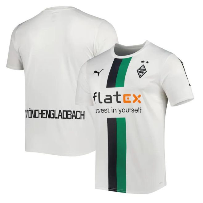 Borussia Monchengladbach Unisex Shirt 2022/23 Home Personalized Jersey – White