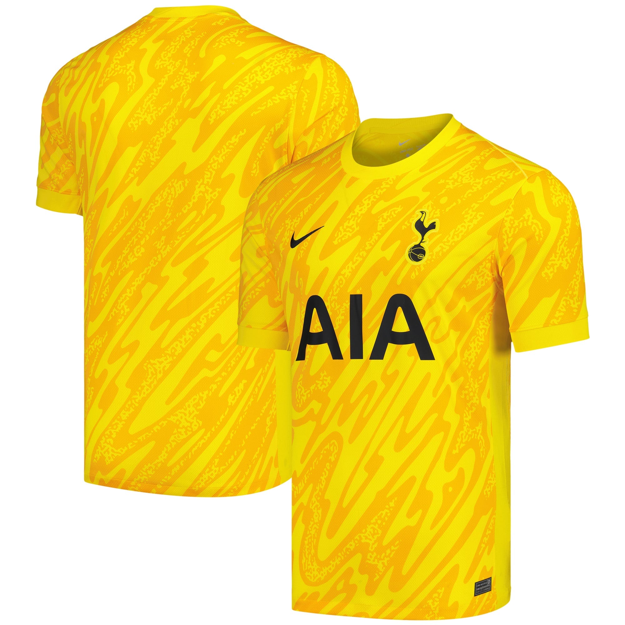 Tottenham Hotspur Nike Home Goalkeeper Stadium Shirt 2024-25 Custom Jersey – Yellow