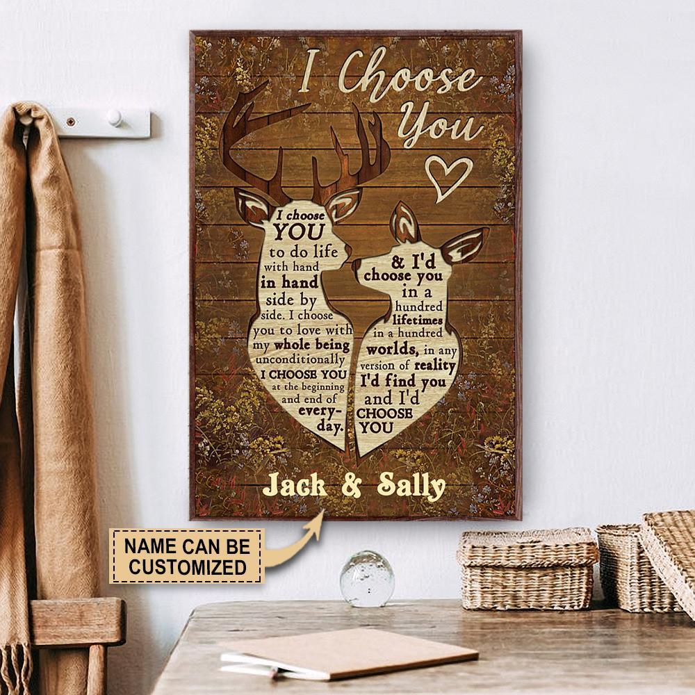 Personalized Deer Brown I Choose You &hellip;