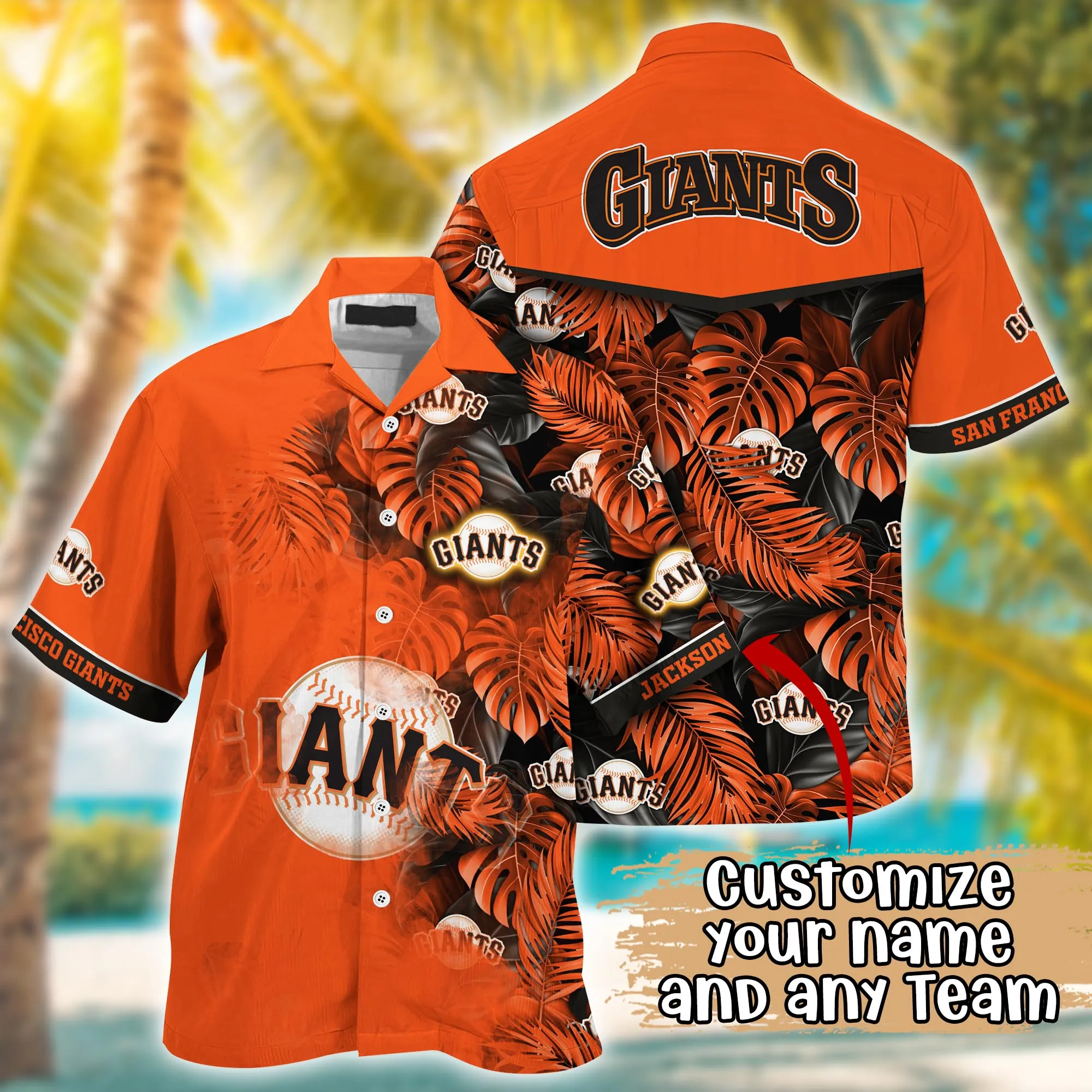 San Francisco Giants Mlb Summer Hawaii Shirt And Tshirt Custom Aloha Shirt