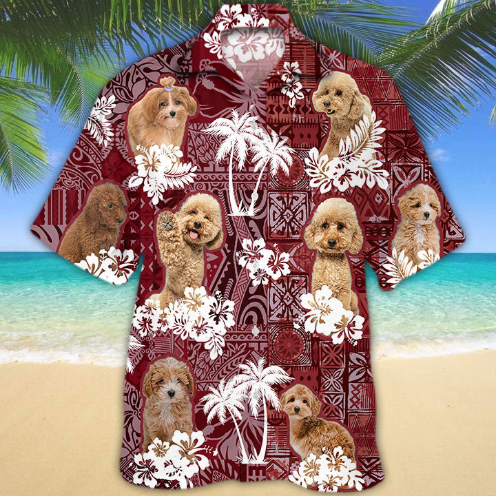 Maltipoo Hawaiian Shirt, Dog Hawaiian Shirt, Gift For Dog Lovers