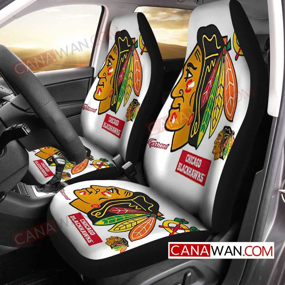 Chicago Blackhawks Car Seat Cover Set CSC771