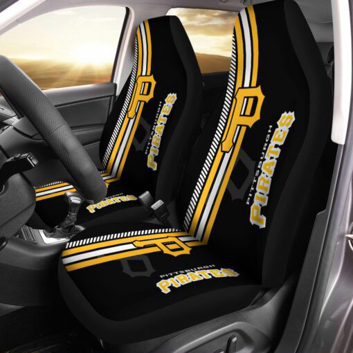 Pittsburgh Pirates Car Seat Cover Set For Fan Gifts CSC2762