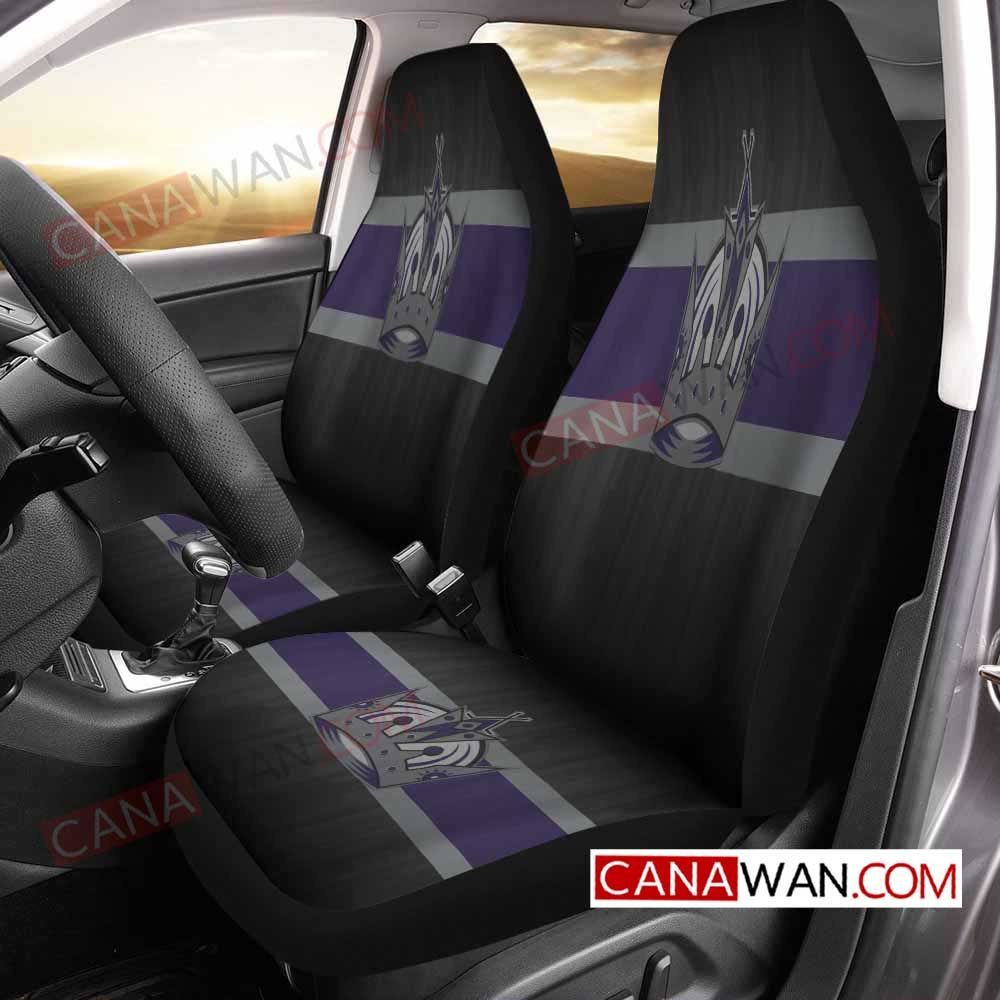 Los Angeles Kings Logo Art Car Seat Cover Set CSC1332