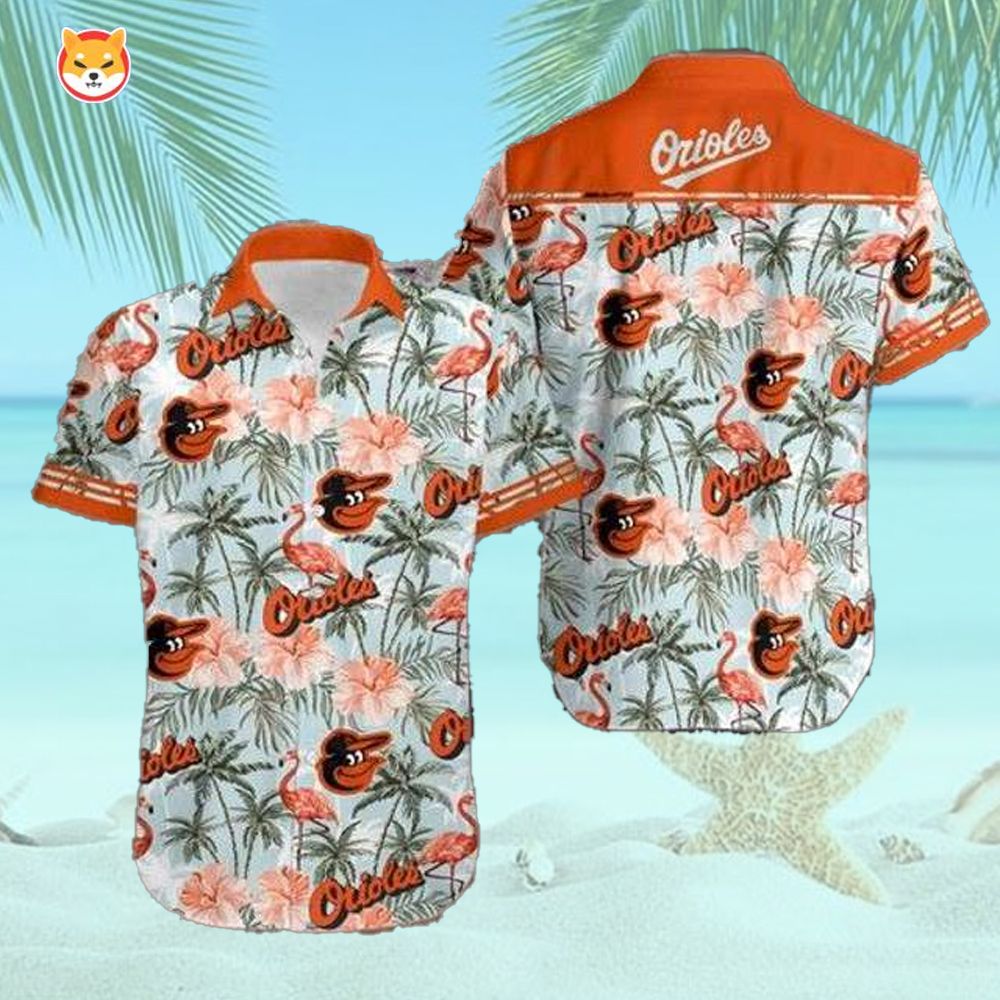 Baltimore Orioles Hawaiian Shirt With Tropical Flair