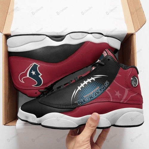 Houston Texans Air Jordan 13 Sneakers Personalized Shoes Design JD13 V224