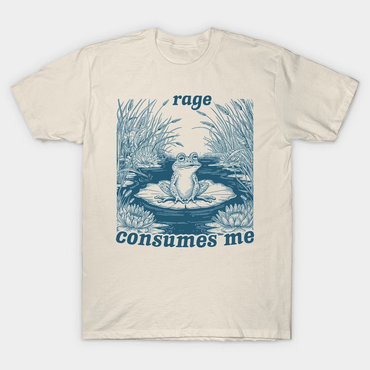 Rage Consumes Me Shirt, Frog Tshirt, &hellip;