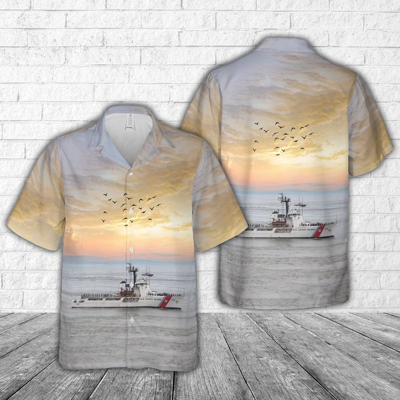 Uscgc Active Wmec-618 Hawaiian Shirt