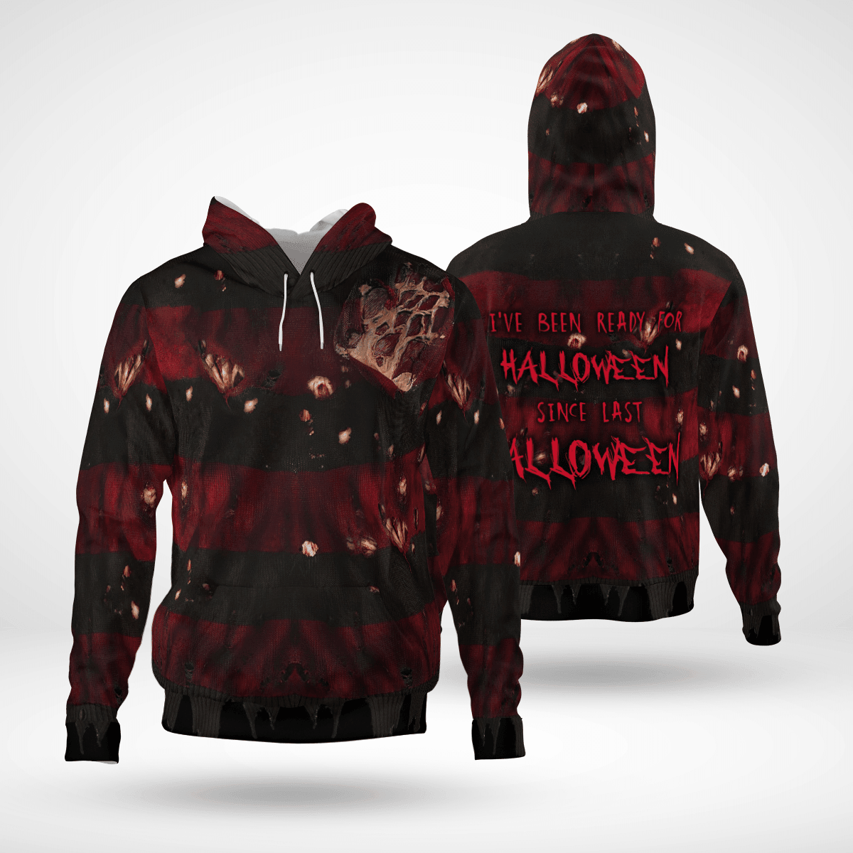 Halloween Freddy Krueger Hoodie