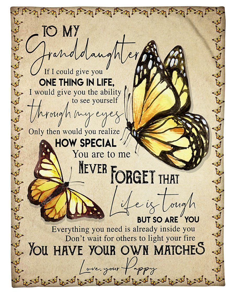 Granddaughter – To My Grandda …